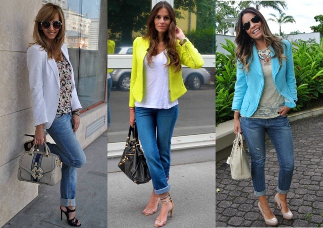 04_Look para casual day_Calça jeans com a barra dobrada_look de jeans feminino_look com calça jeans